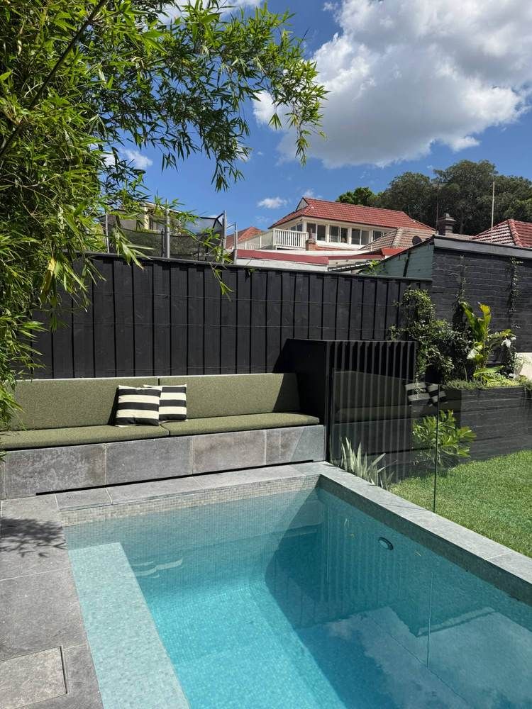 Custom fit-outs and outdoor living: Complete: pool surround