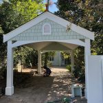Heritage listed carport restoration
